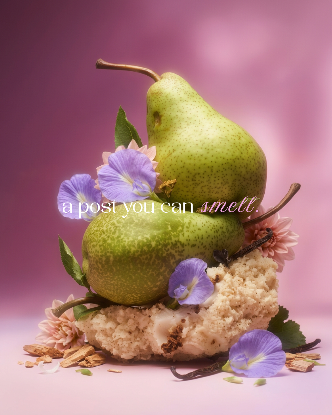 Noshinku - Refillable Pear Blossom Tea Hydrating Pocket Hand Sanitizer: Default Title