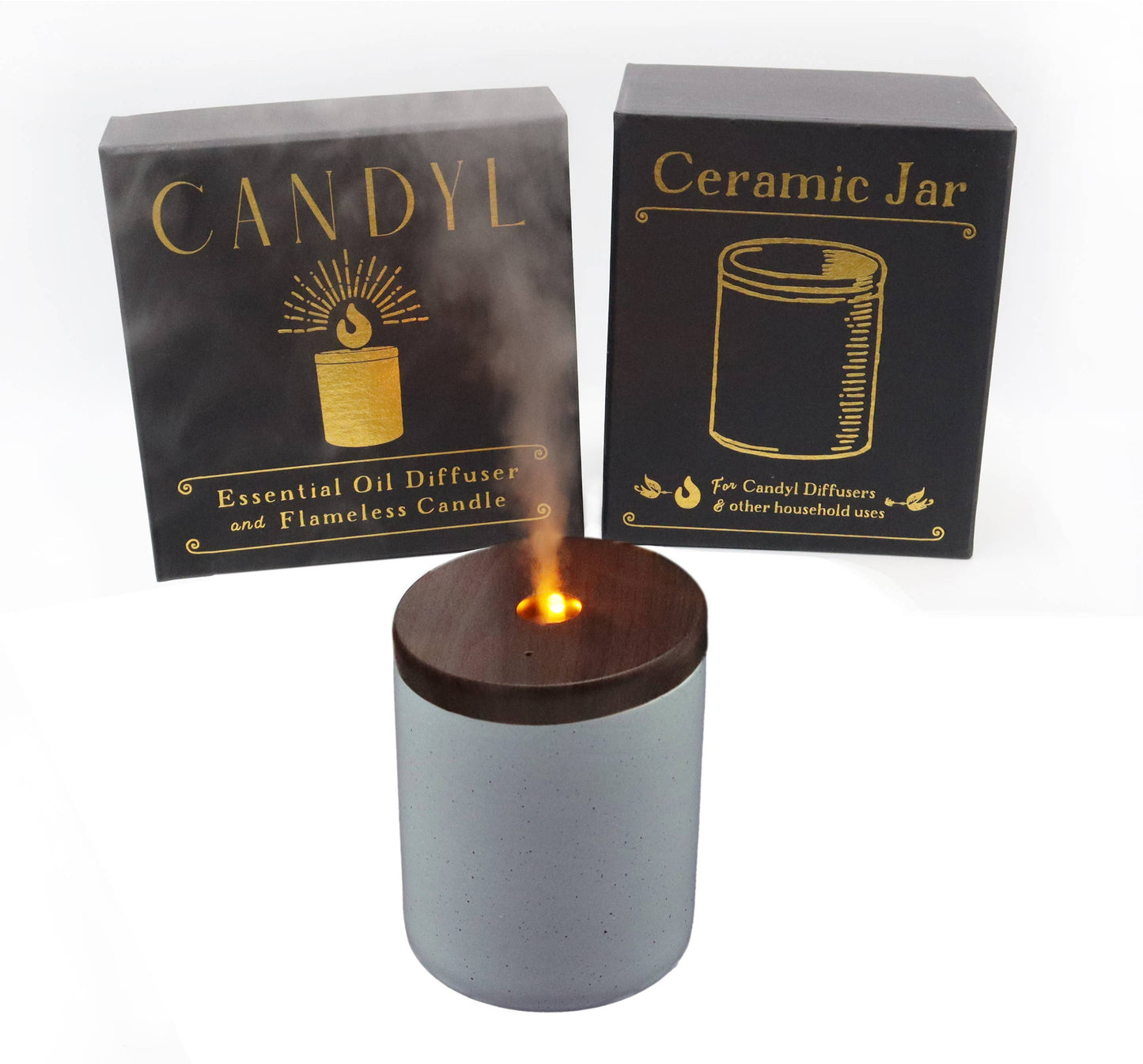Candyl Candle Diffuser with Rechargeable Battery
