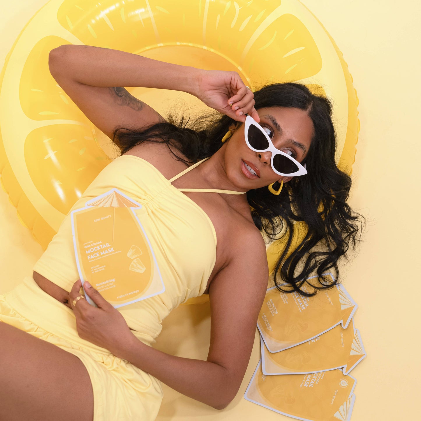 ESW Beauty - Piña Colada Revitalizing Biocellulose Mocktail Mask