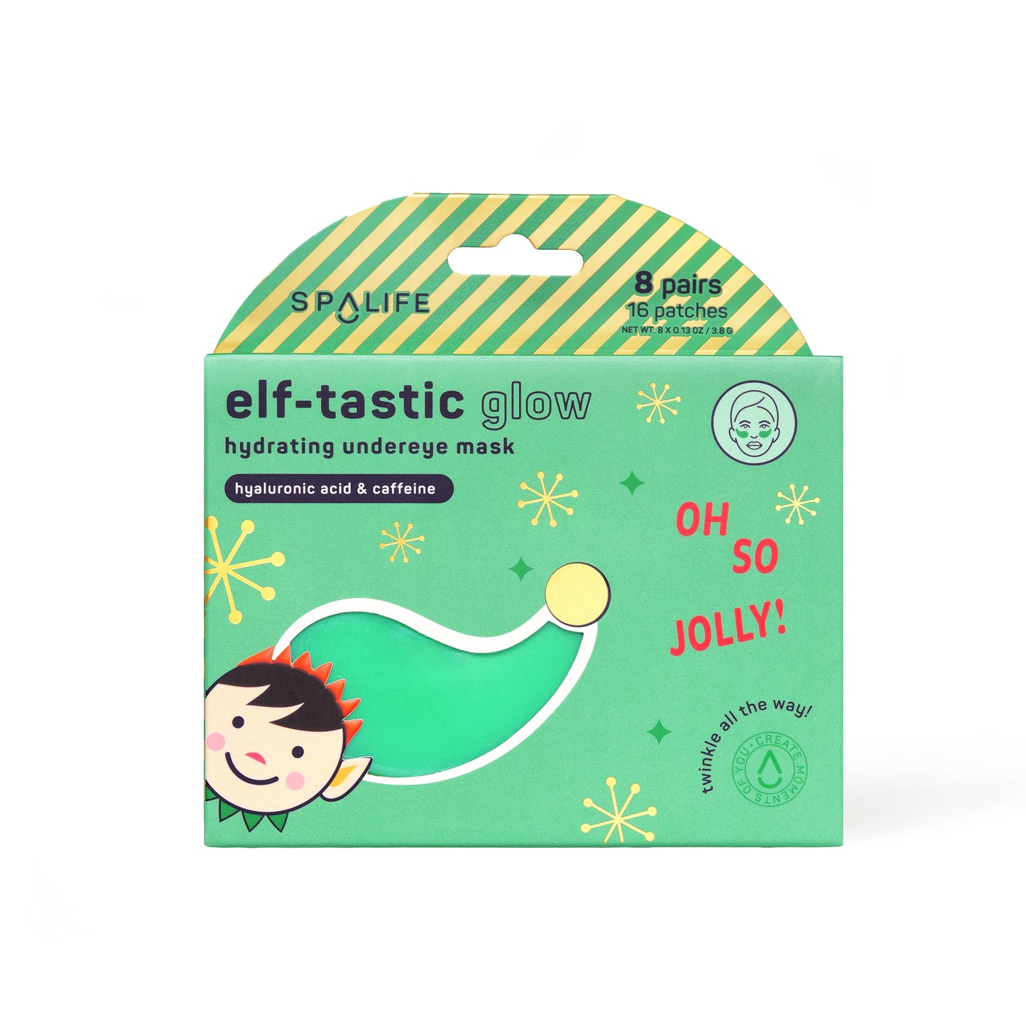My Spa Life - Christmas Holiday Elf-tastic Glow Hydrating Undereye Masks