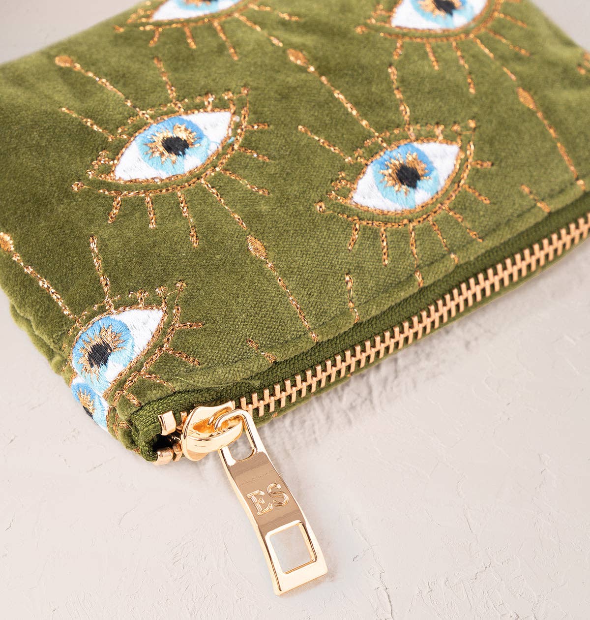 Elizabeth Scarlett- Mystical Eye Coin Purse- Green