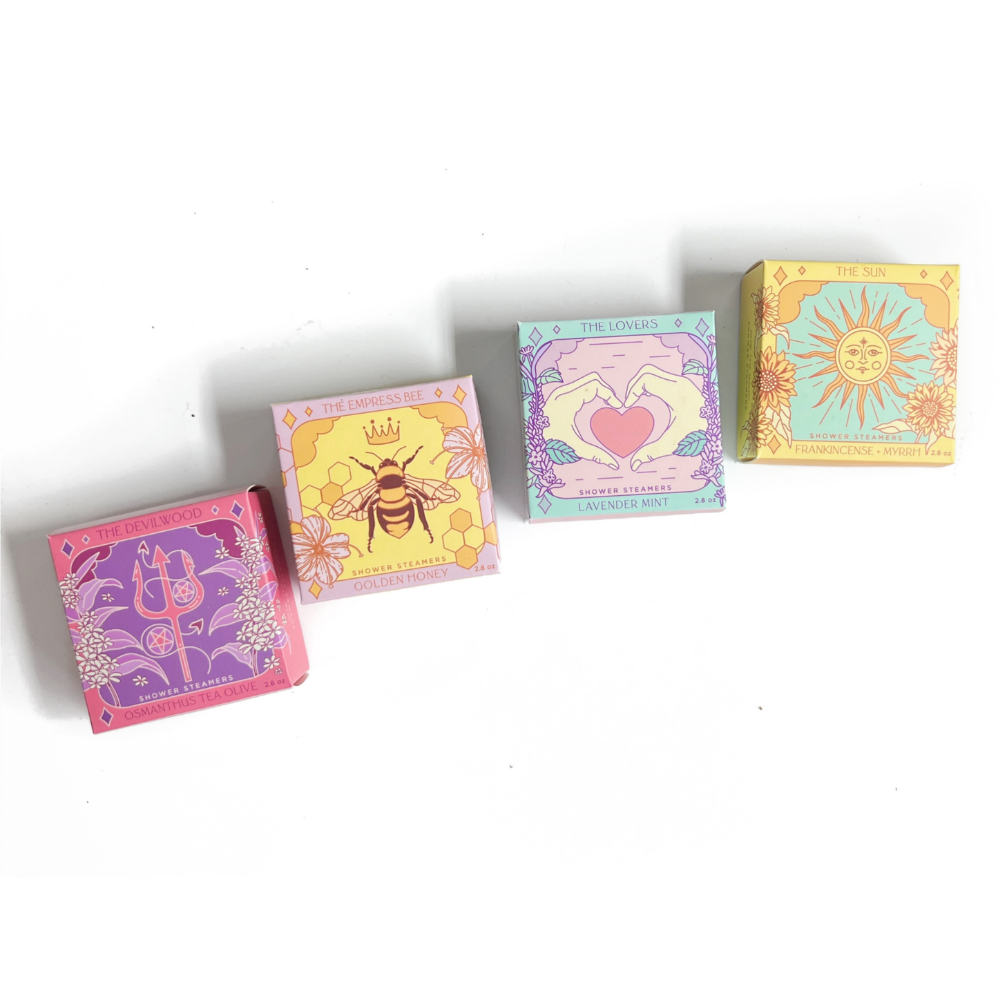 Sow the Magic - The Empress Bee Shower Steamer Set in Golden Honey