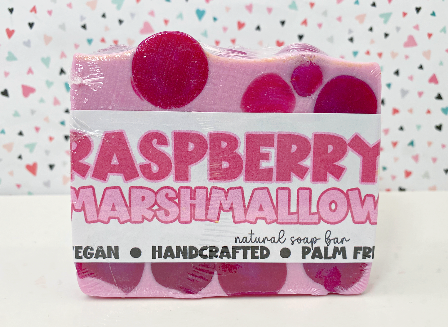 The Little Bubble - Raspberry Marshmallow Handmade Soap Bar *NEW* Fall/Winter