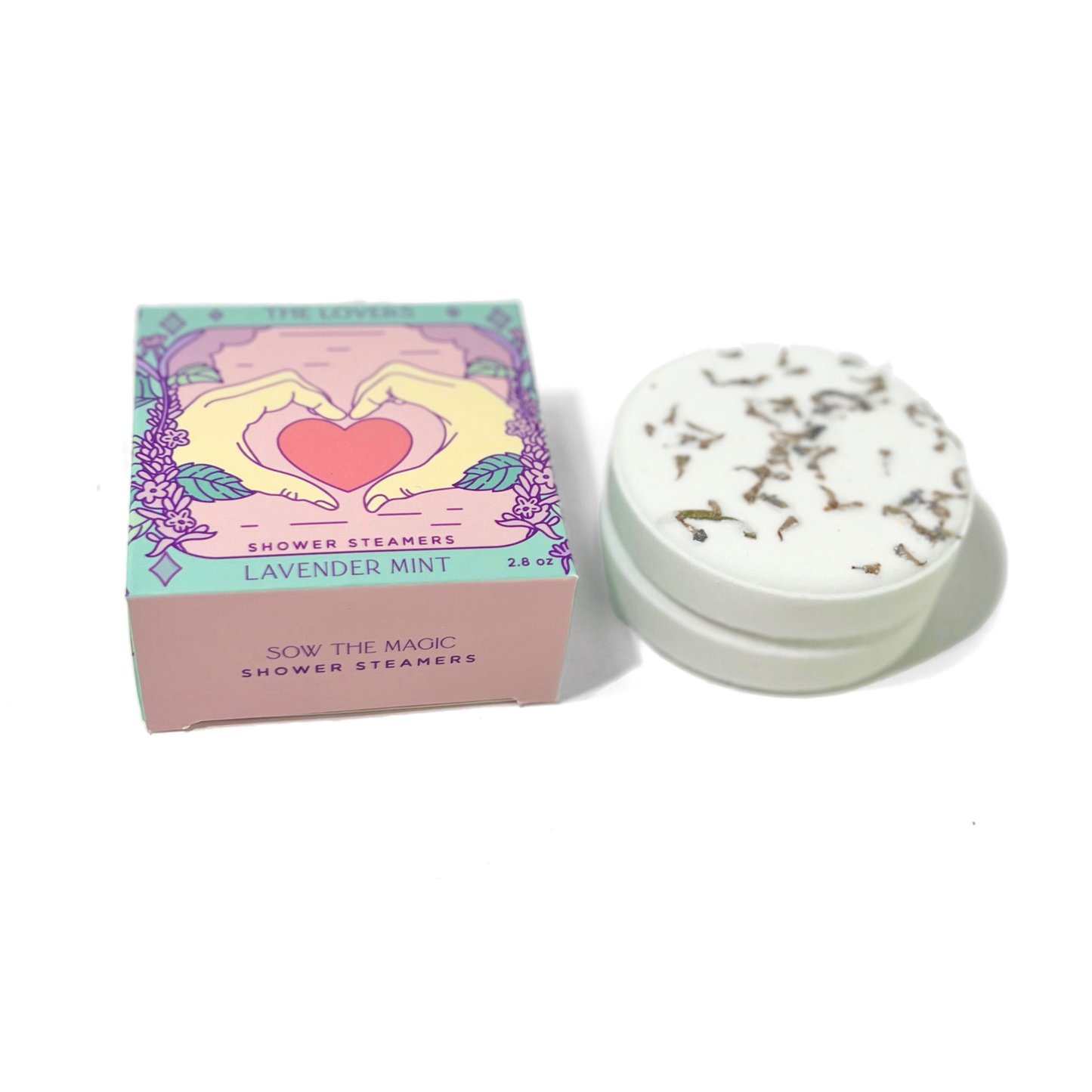 Sow the Magic - The Lovers Shower Steamer Set in Lavender Mint