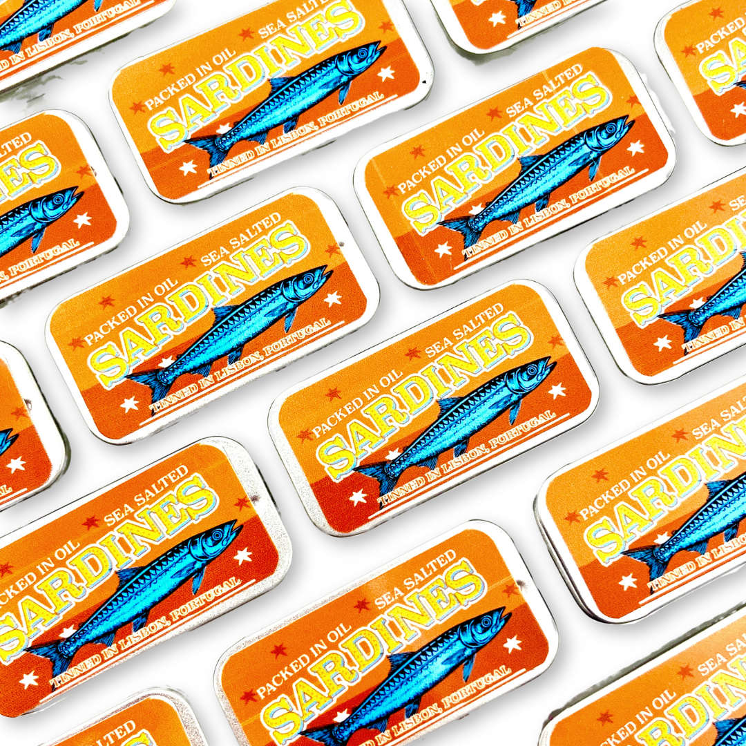 Averfelt - Portuguese Sardine Tin Lip Balms - Assorted Flavors: Pastel De Nata