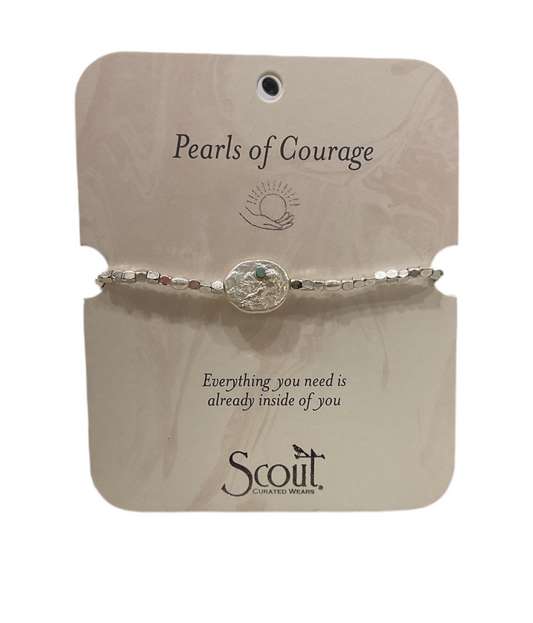 Scout- Pearls of Courage- SILVER