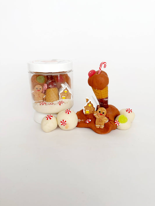 Earth Grown KidDoughs (KidDoughs by EGKD) - Gingerbread Mini Dough-To-Go