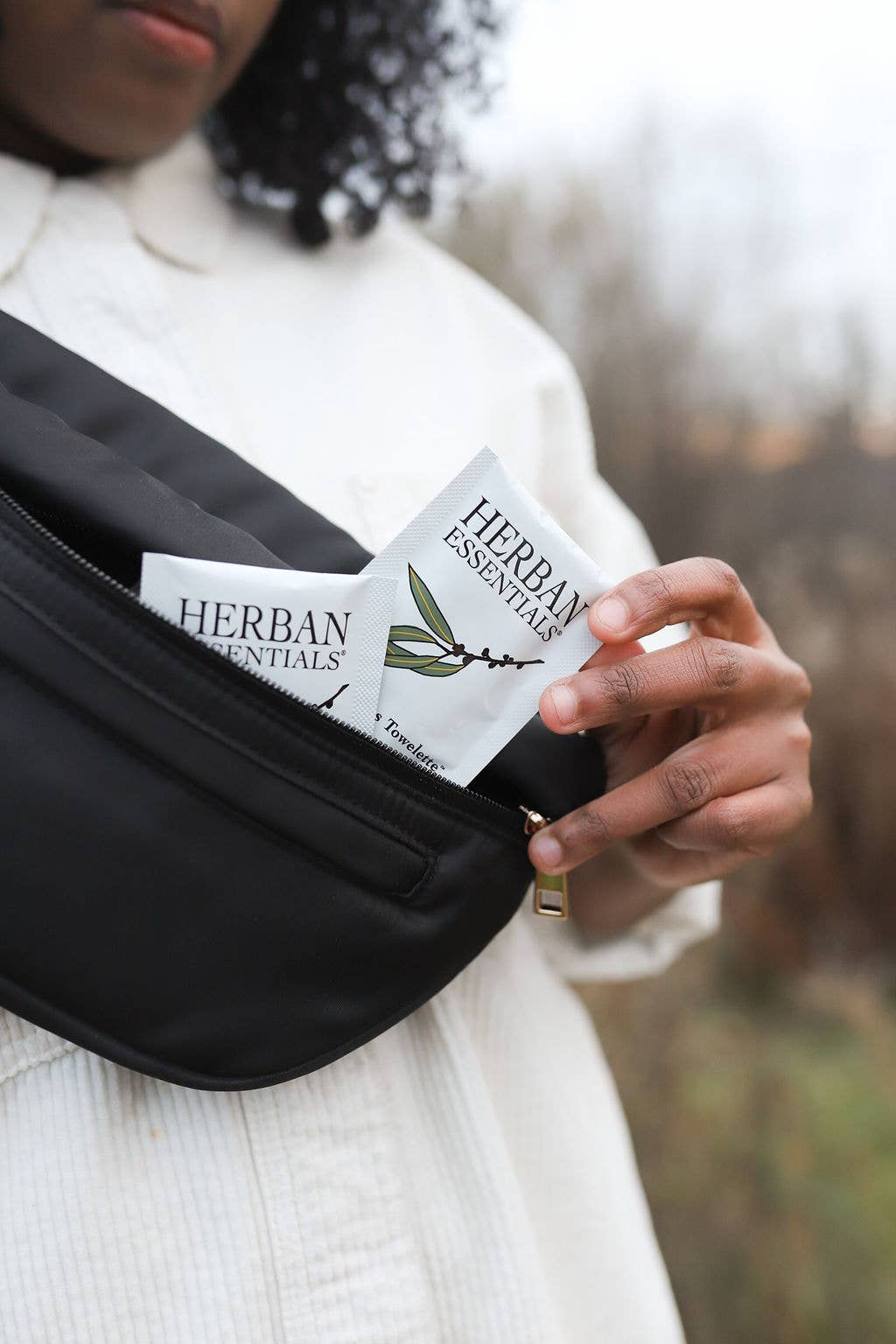 Herban Essentials - Assorted Towelettes - 20 Individual Essential Oil Wipes