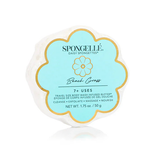 SPONGELLÉ - Travel Size Body Wash Infused Buffer - Beach Grass