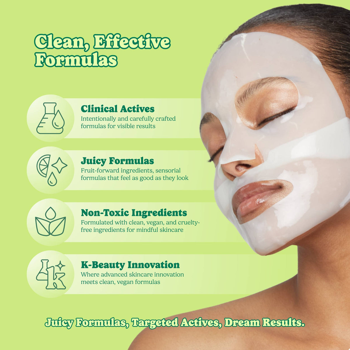ESW Beauty - Dose of Moisture Hydrating Hydrogel PDRN Face Mask: 1 pc