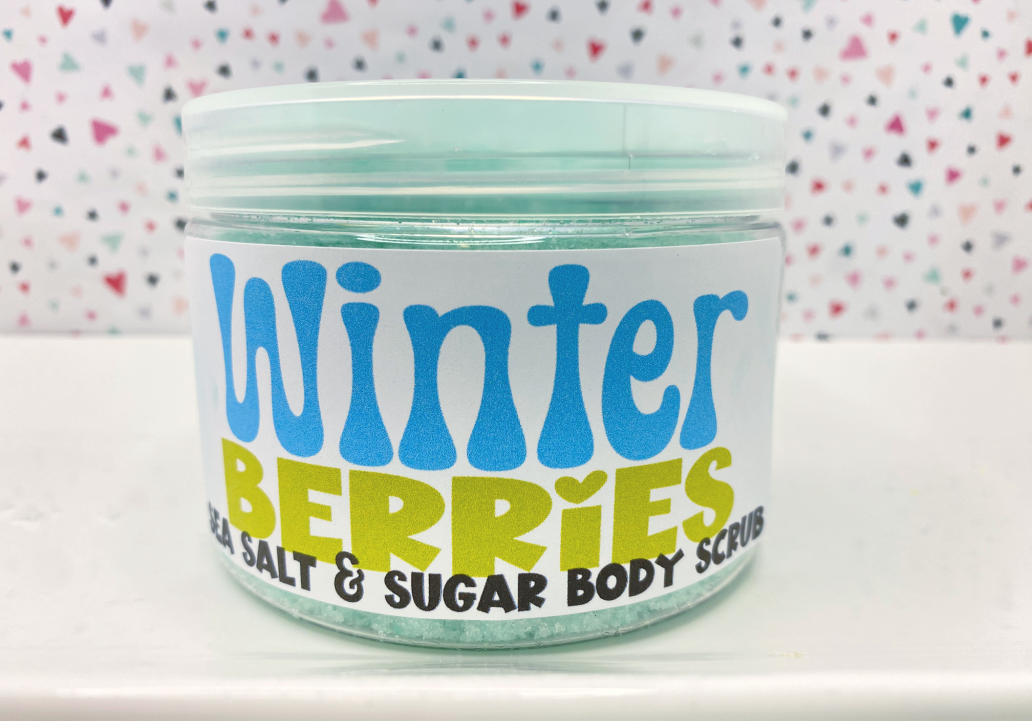The Little Bubble - Winter Berries Sea Salt and Sugar Body Scrub ✨NEW✨