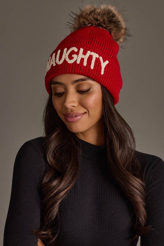 Panache Apparel Co. - Naughty Knit Pom Hat