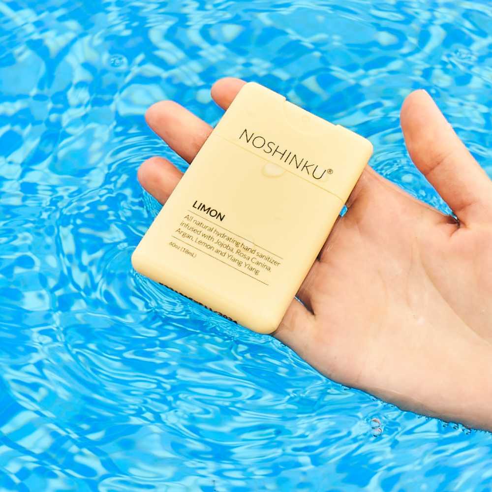 Noshinku - Refillable Lemon Ylang-Ylang Moisturizing Pocket Sanitizer