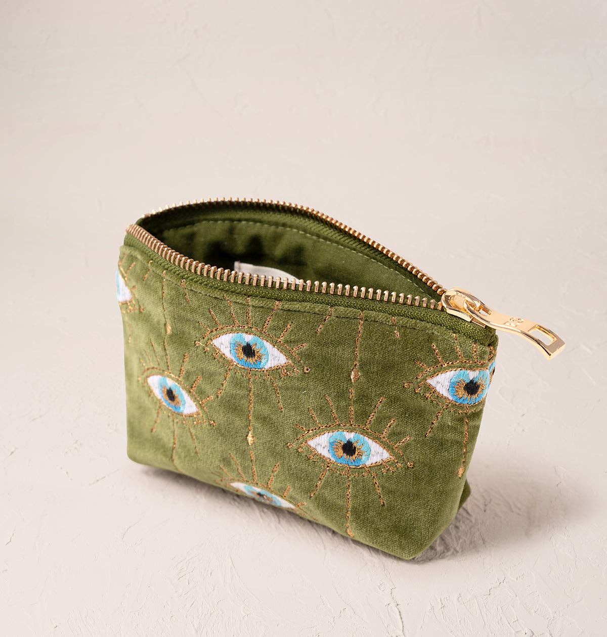 Elizabeth Scarlett- Mystical Eye Coin Purse- Green