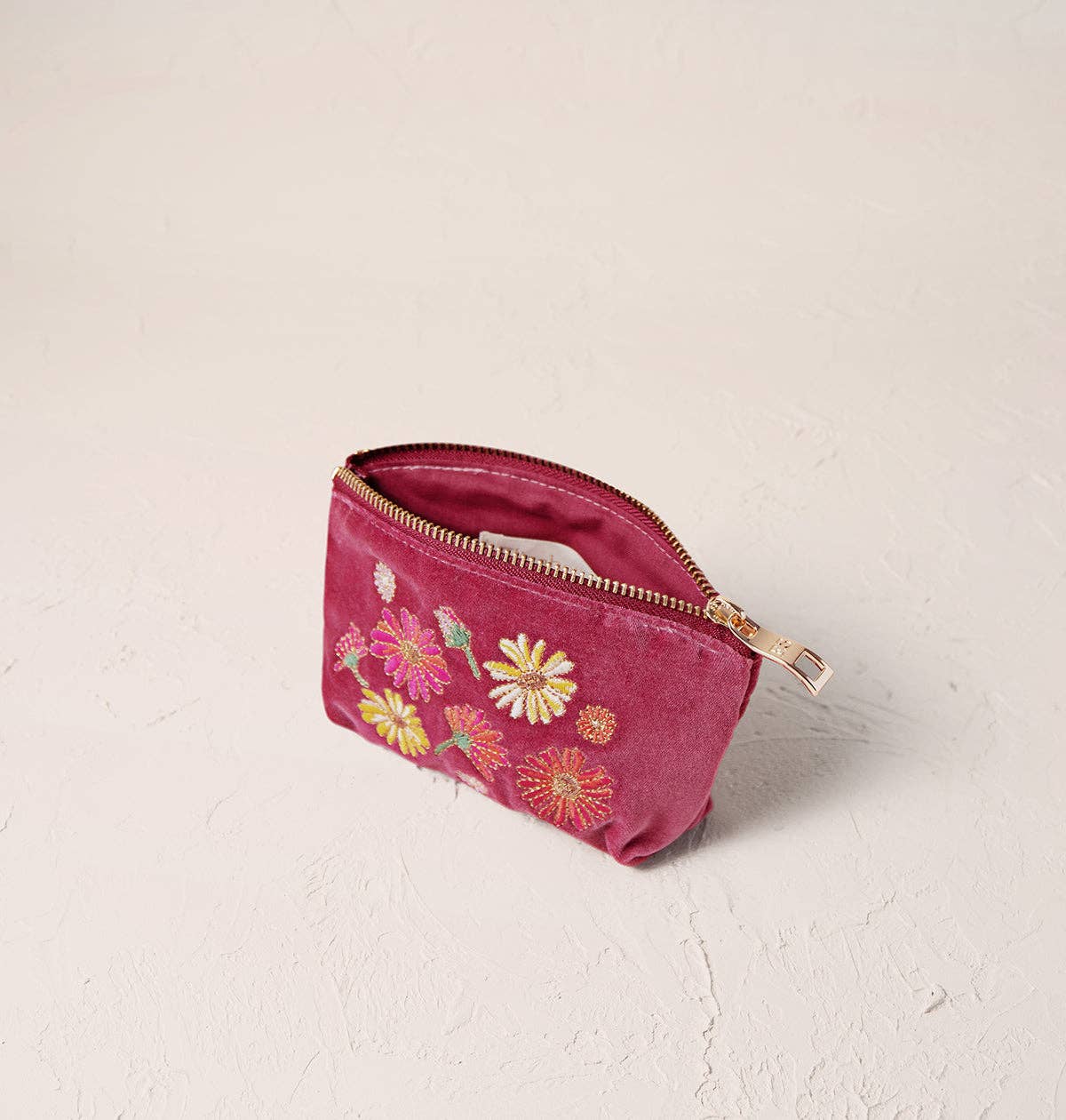 Elizabeth Scarlett- Wildflower Dry Rose Coin Purse