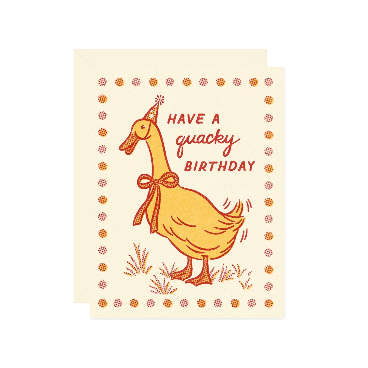 Wallflower Paper & Party - Quacky Duck Birthday Card