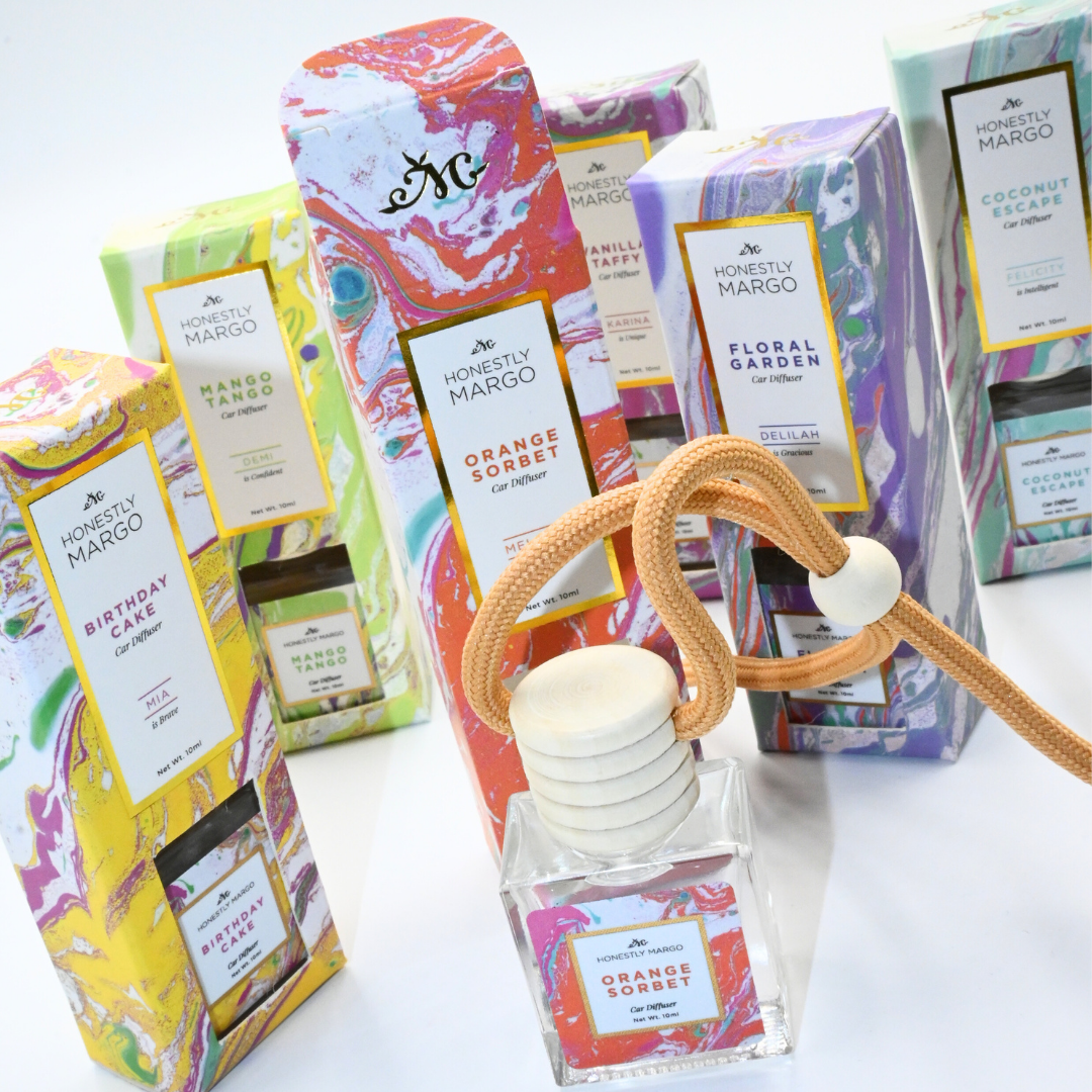 Honestly Margo - Car Diffuser: Birthday Cake Mia