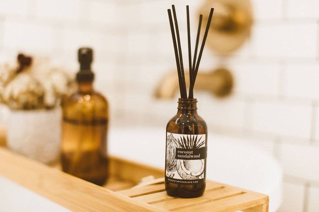 Broken Top Brands - Coconut Sandalwood - Reed Diffuser