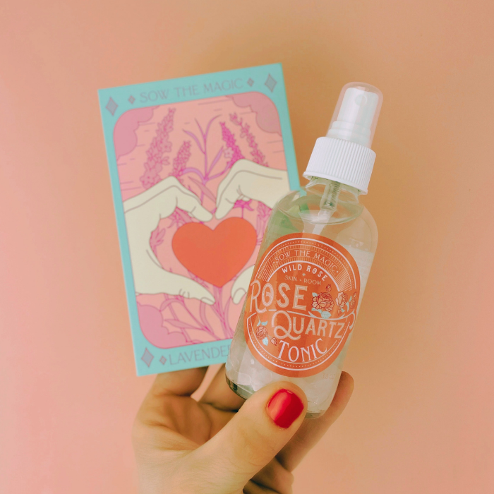 Sow the Magic - Gem Infused Rose Quartz Body + Room Tonic