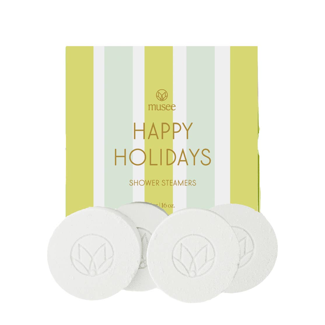 Musee - Happy Holidays Shower Steamers