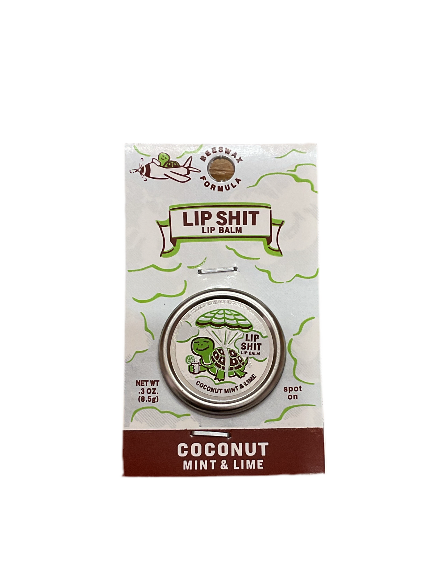 BLUE Q LIP SHIT COCONUT MINT