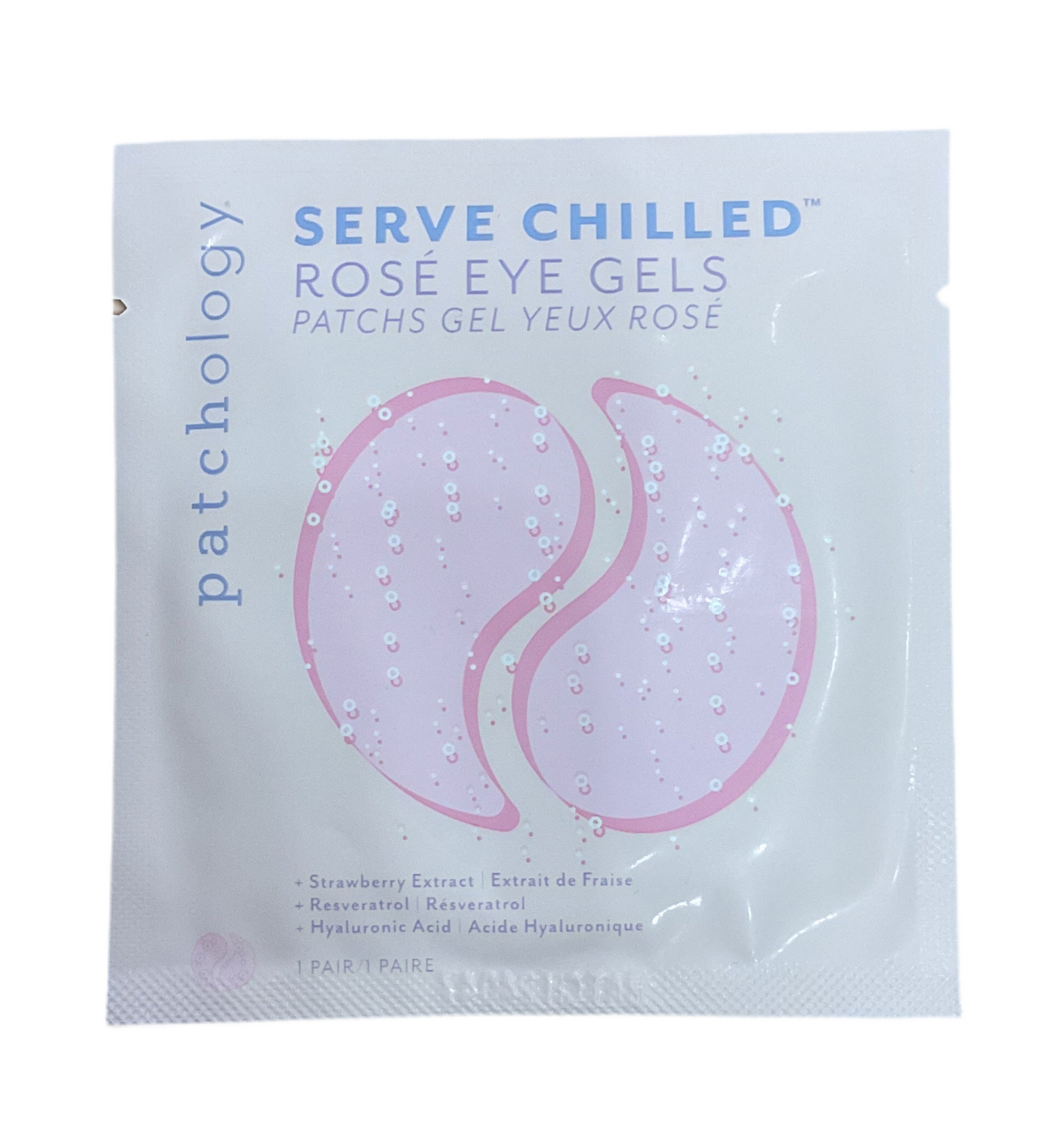 Patchology- Serve Chilled Rosé Eye Gels- SINGLE USE