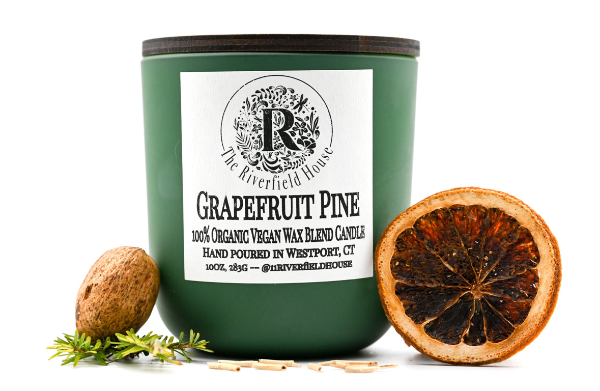 The Riverfield House- Grapefruit Pine Candle