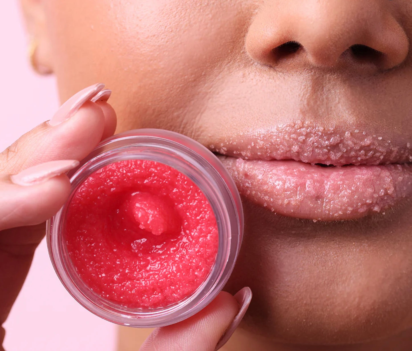 NCLA Beauty- Watermelon Lip Care Set + Scrubber