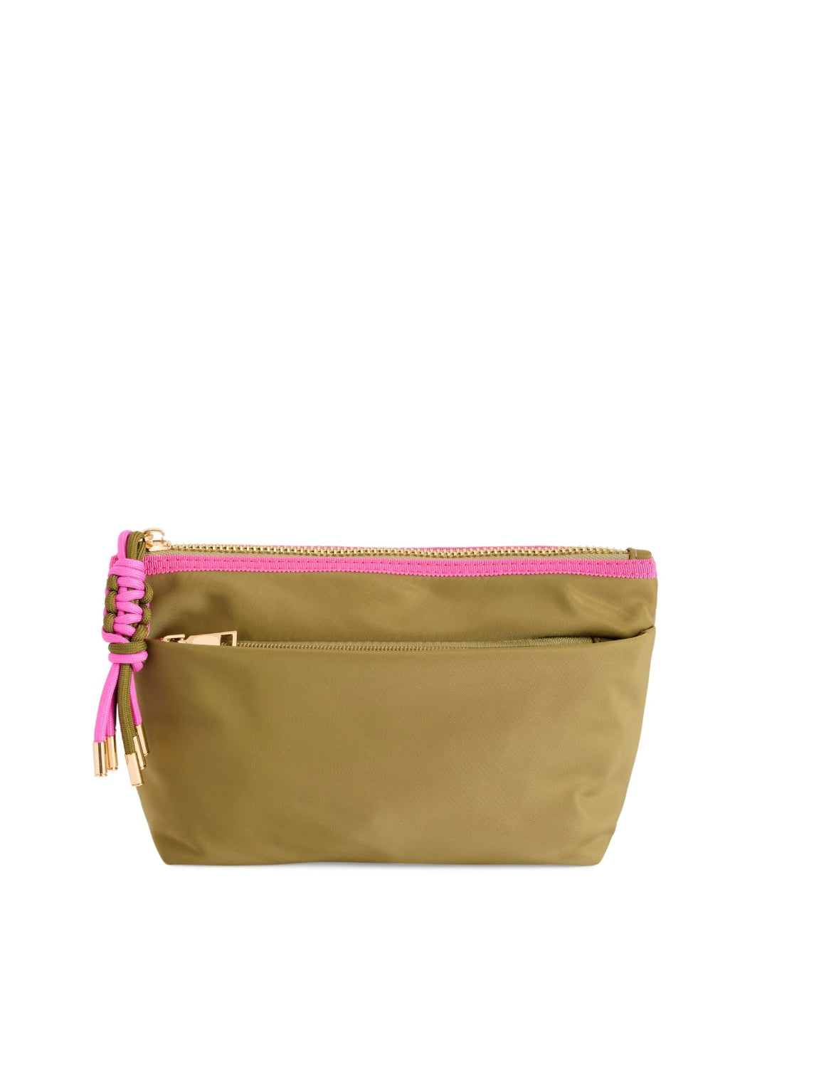 Shiraleah- Jet Zip Pouch- Olive
