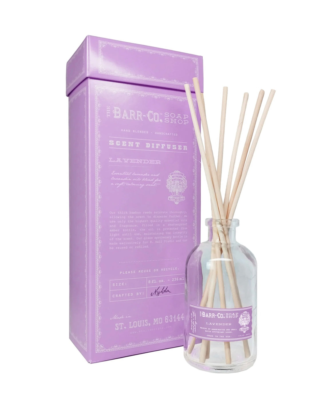 Barr. Co- Lavender Reed Diffuser