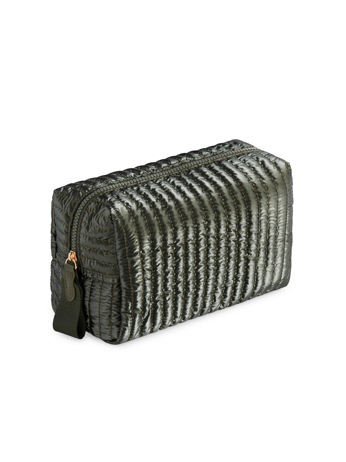 Shiraleah - Logan Large Boxy Cosmetic Pouch - Olive