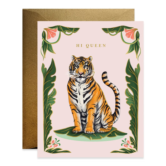 Good Juju Ink Card - Hi Queen