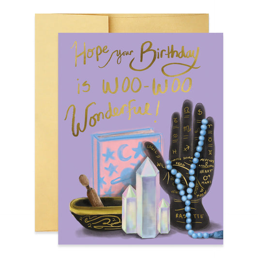 Good Juju Ink Card - Woo Woo Birthday