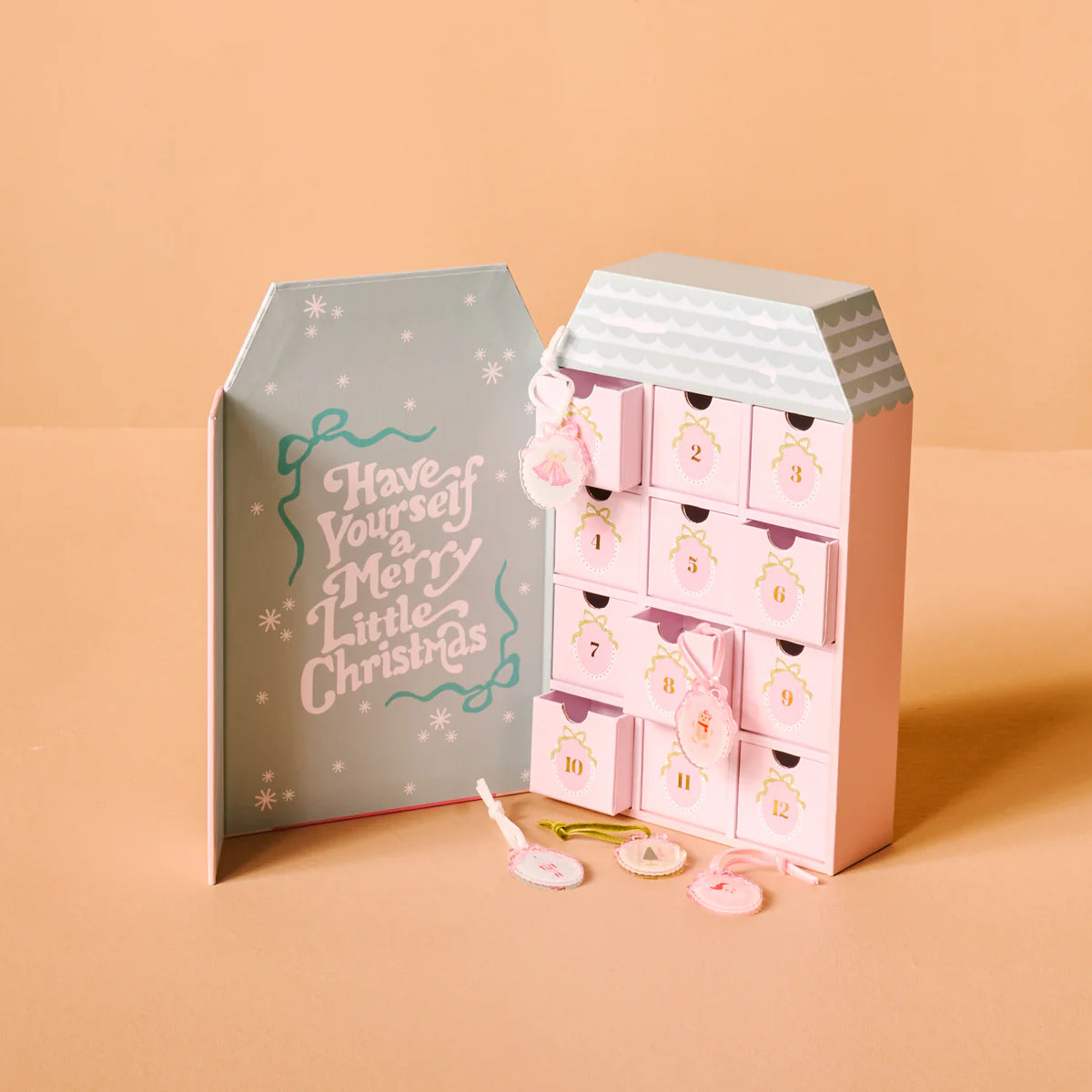 The Darling Effect - Holiday Advent Calendar & Mini Artificial Tree Bundle - COQUETTE CHRISTMAS