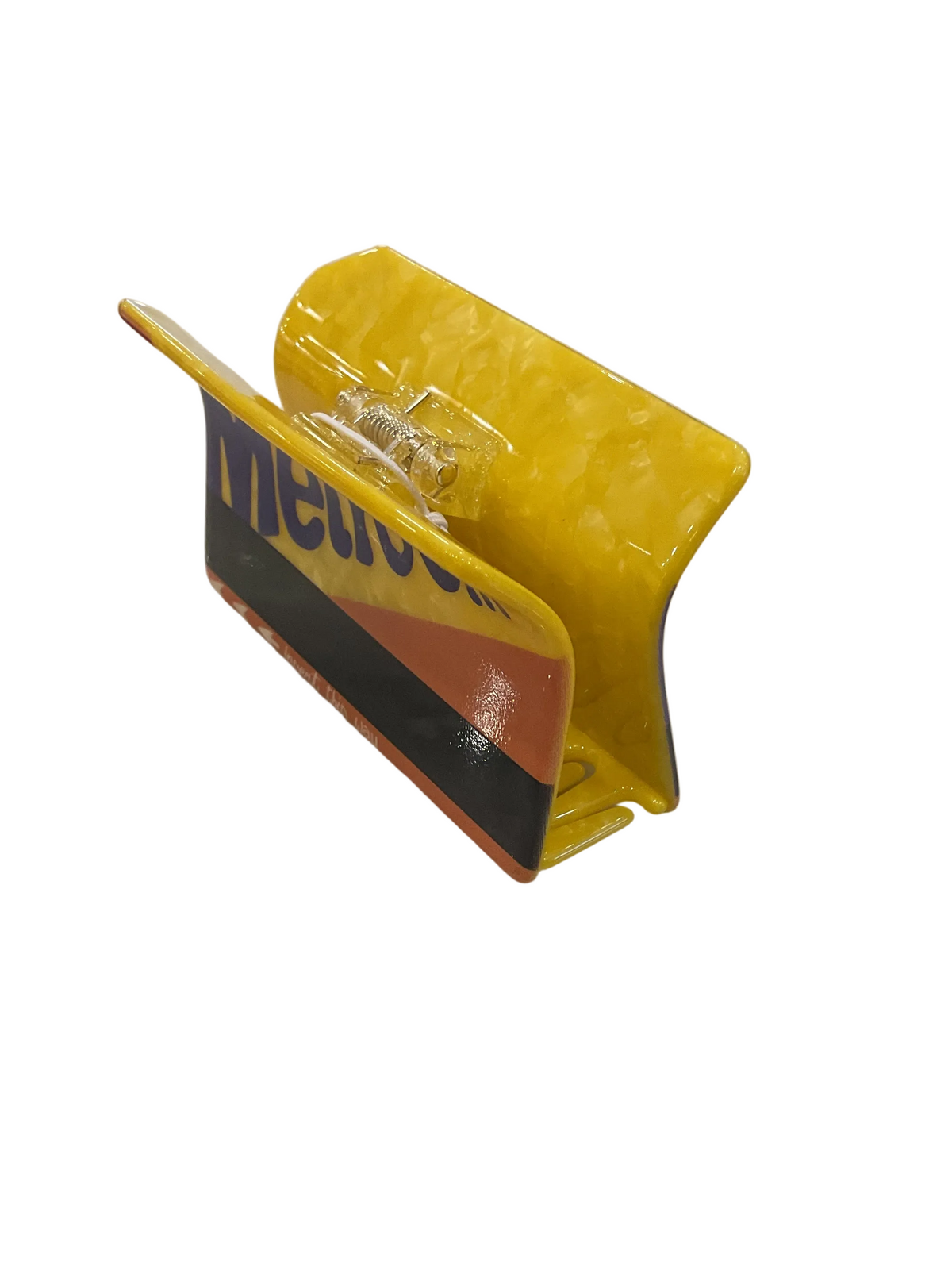 Eat My Socks- Hair Claw Clip- Metro Card