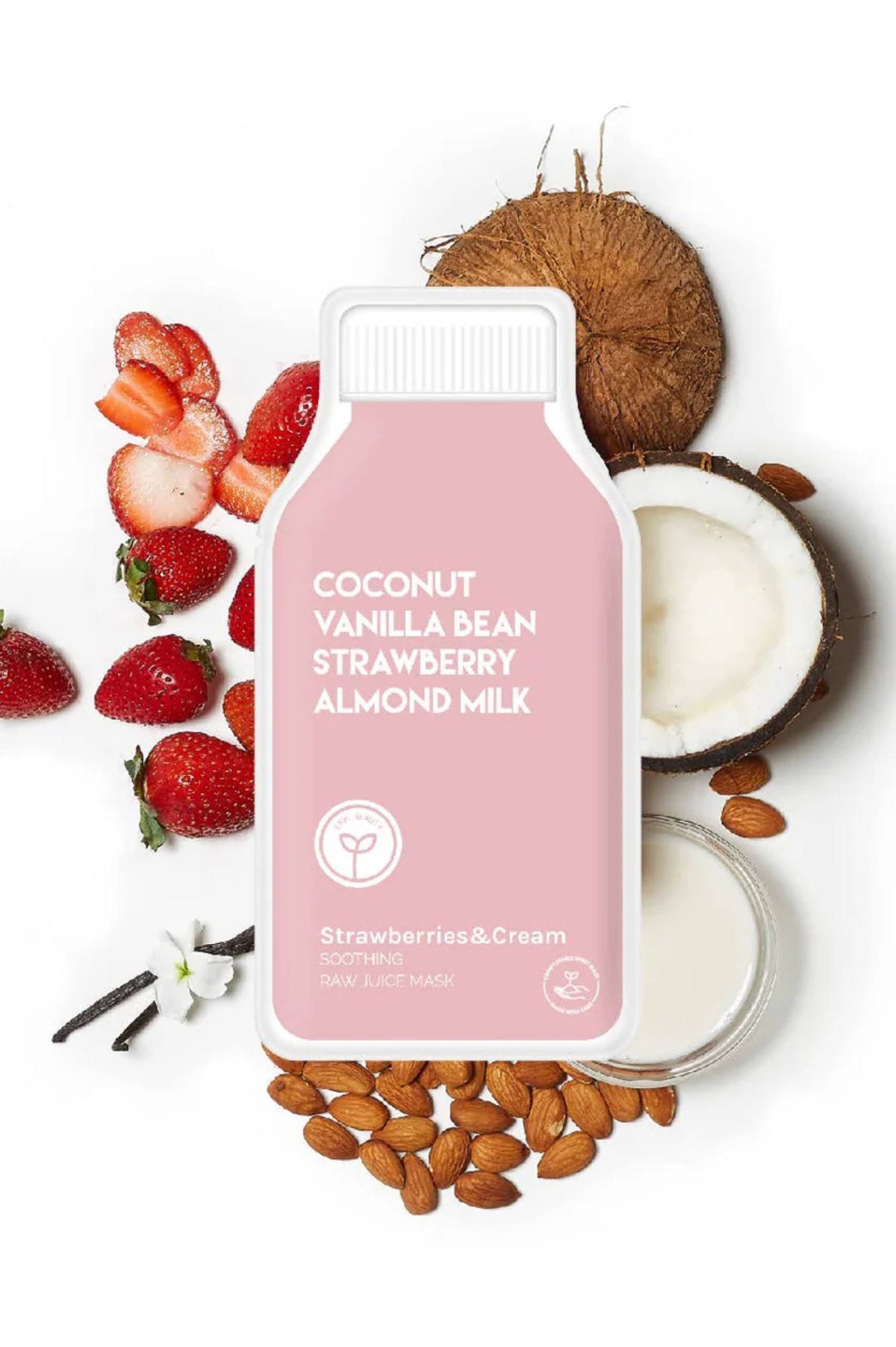 ESW beauty soothing strawberries & cream face mask
