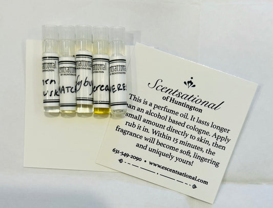 Custom Fragrance Sampler