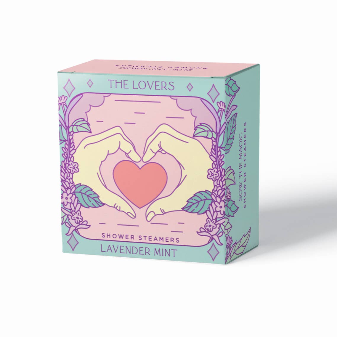 Sow the Magic - The Lovers Shower Steamer Set in Lavender Mint