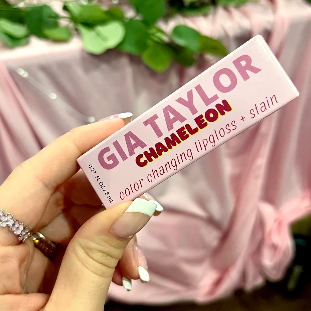 Gia Taylor - Chameleon Color Changing Lip Gloss & Lip Stain