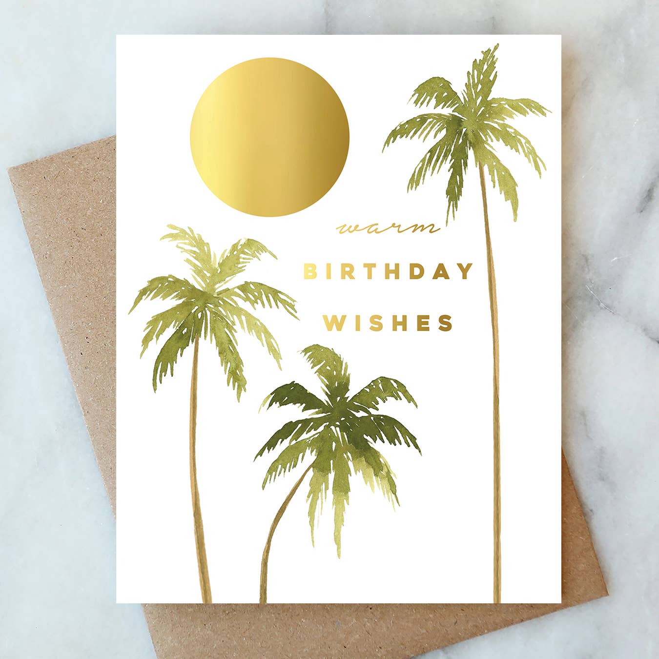 Abigail Jayne Design - Golden Sun Birthday Greeting Card