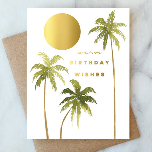 Abigail Jayne Design - Golden Sun Birthday Greeting Card