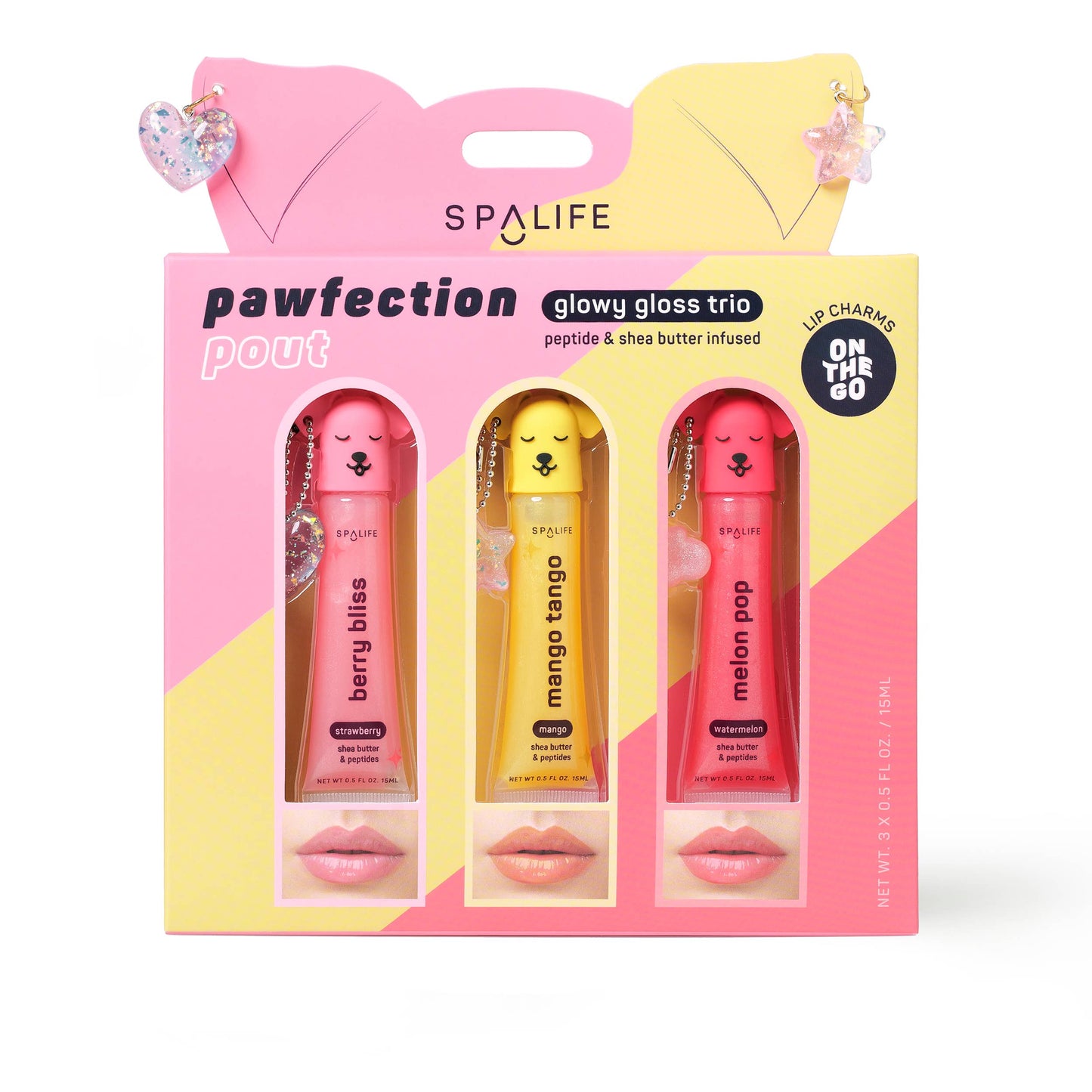 My Spa Life - Pawfection Pout Glowy Gloss Trio Holiday Gift Set