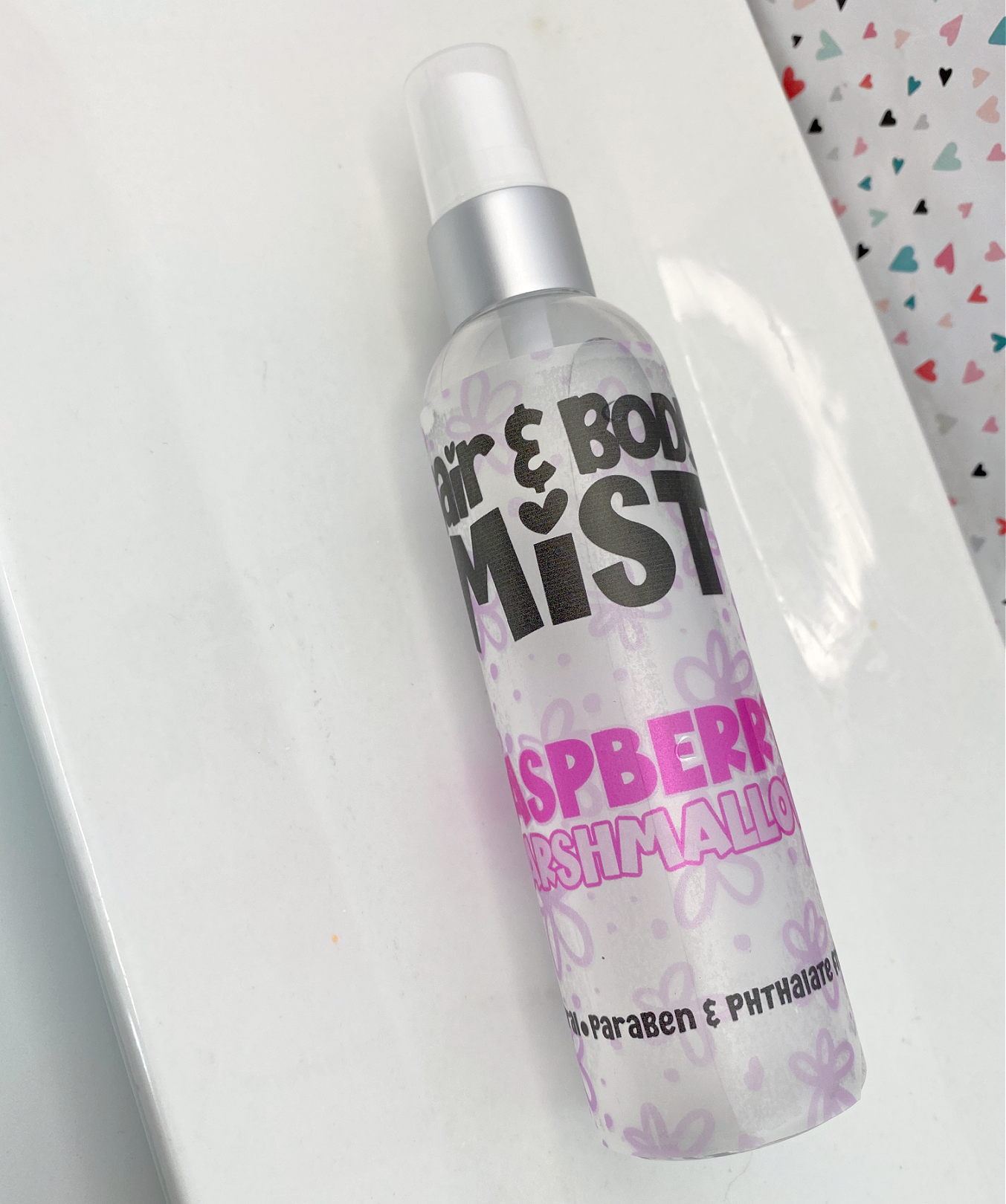 The Little Bubble - Raspberry Marshmallow Hair & Body Mist