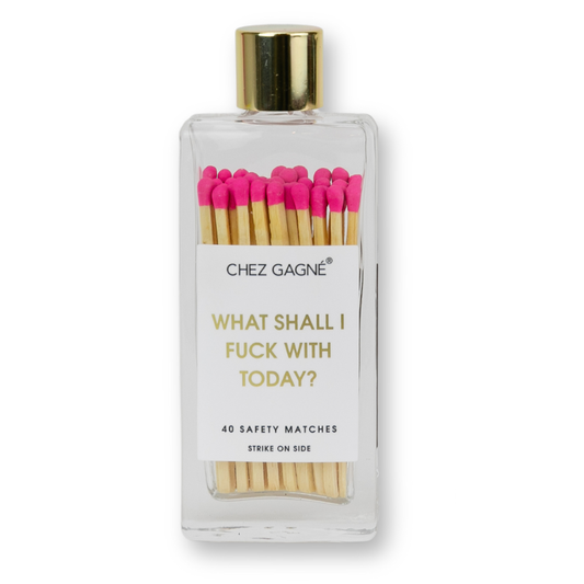 Chez Gagné - What Shall I Fuck With Today Matches