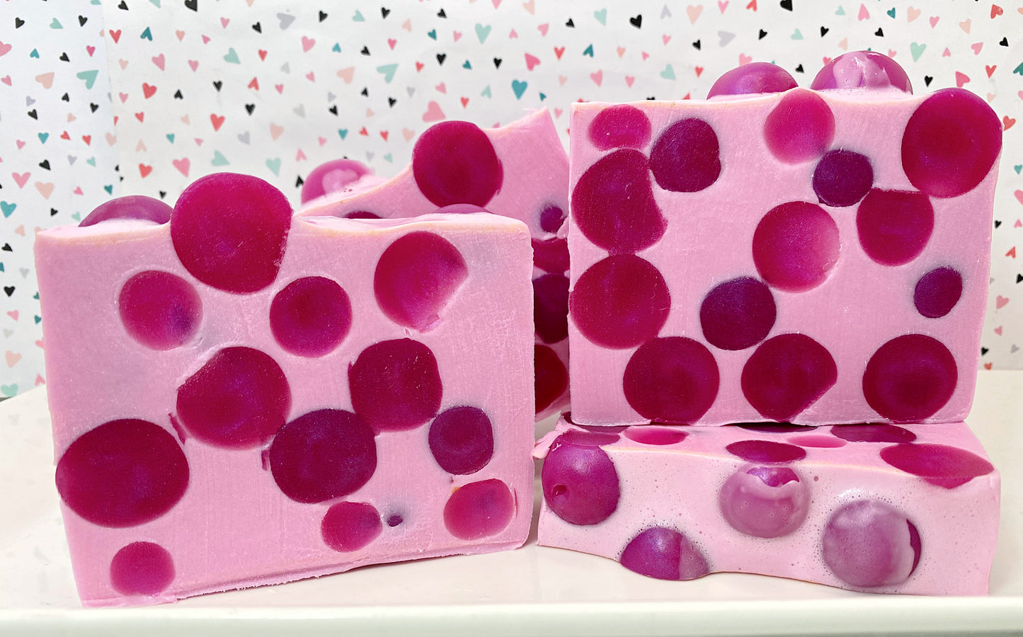 The Little Bubble - Raspberry Marshmallow Handmade Soap Bar *NEW* Fall/Winter