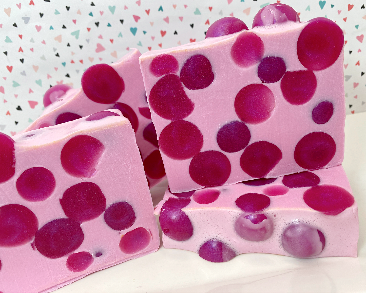 The Little Bubble - Raspberry Marshmallow Handmade Soap Bar *NEW* Fall/Winter