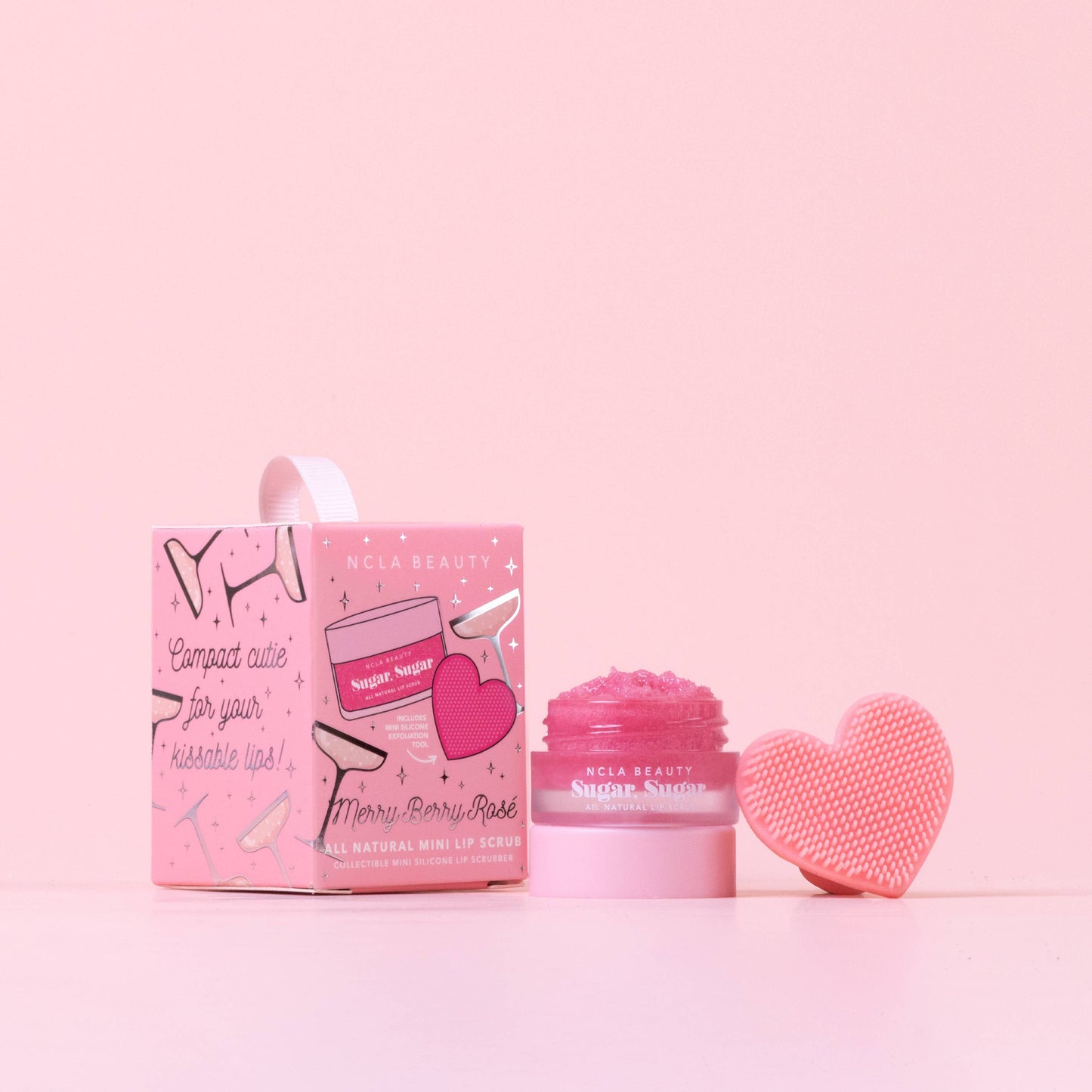 NCLA Beauty - Merry Berry Rose Lip Scrub Gift Set