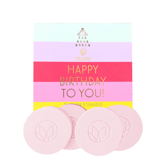 Musee - Happy Birthday Shower Steamers