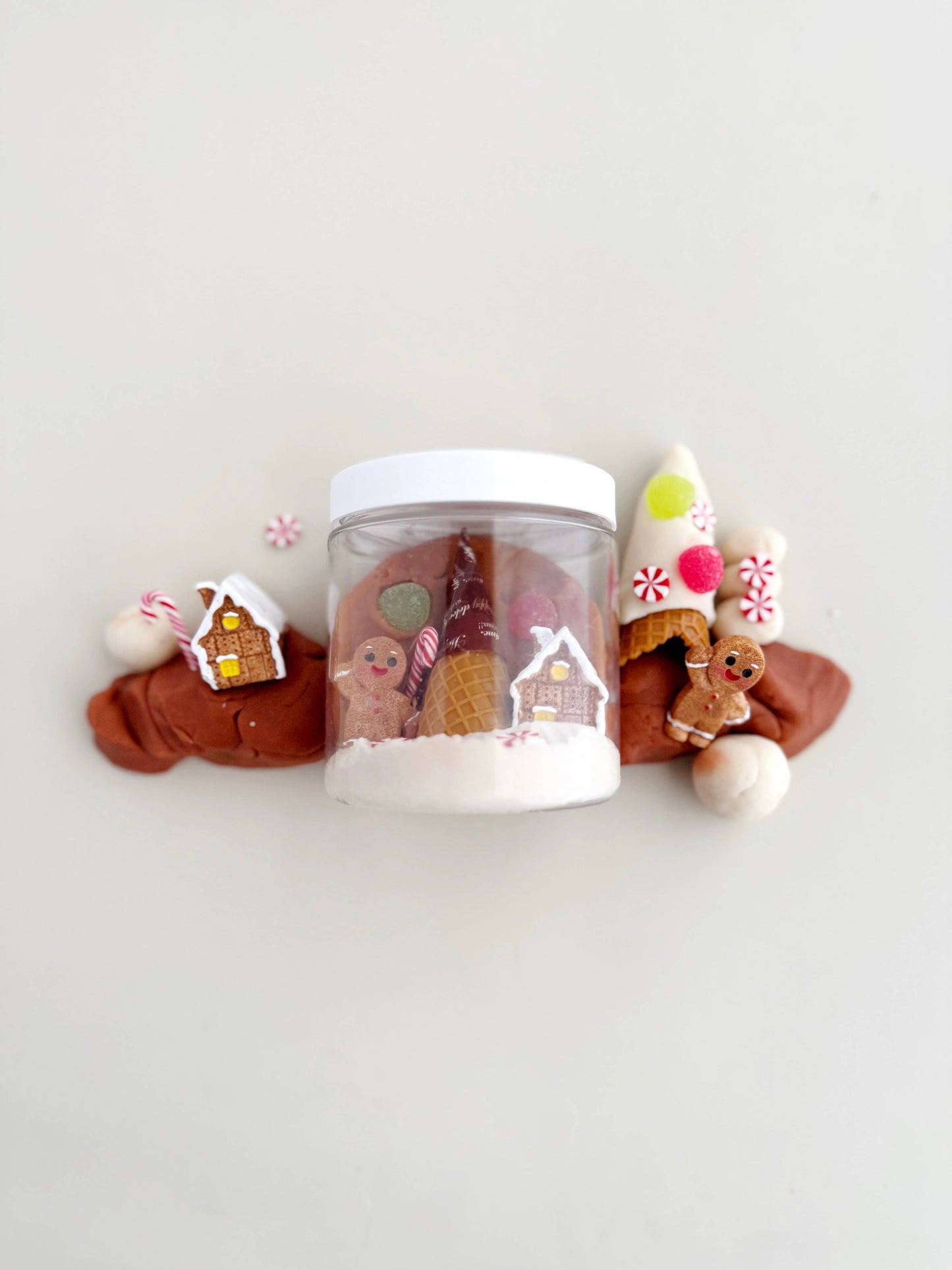 Earth Grown KidDoughs (KidDoughs by EGKD) - Gingerbread Mini Dough-To-Go