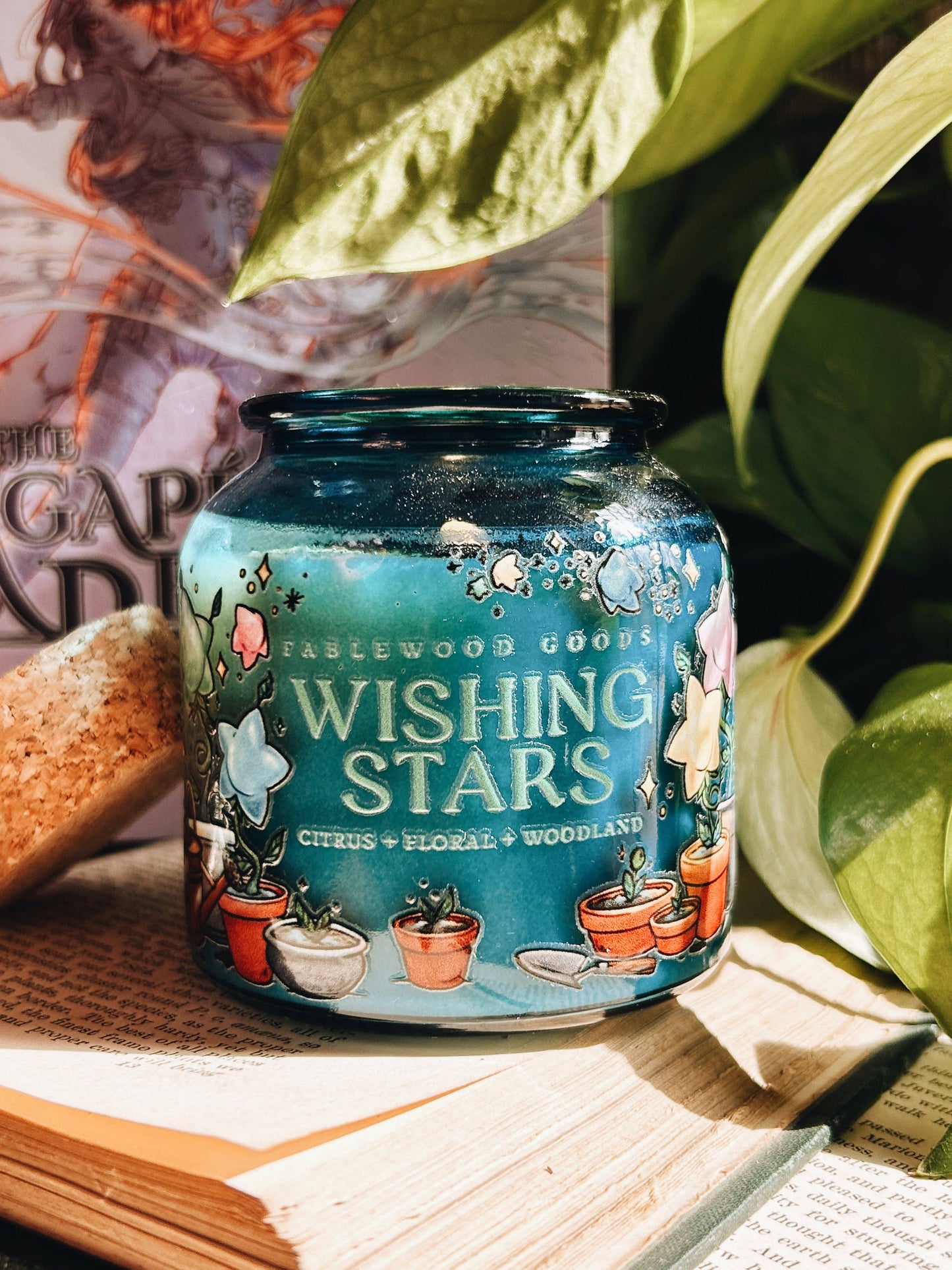 Fablewood Goods - Wishing Stars | 8oz Apothecary Soy Candle